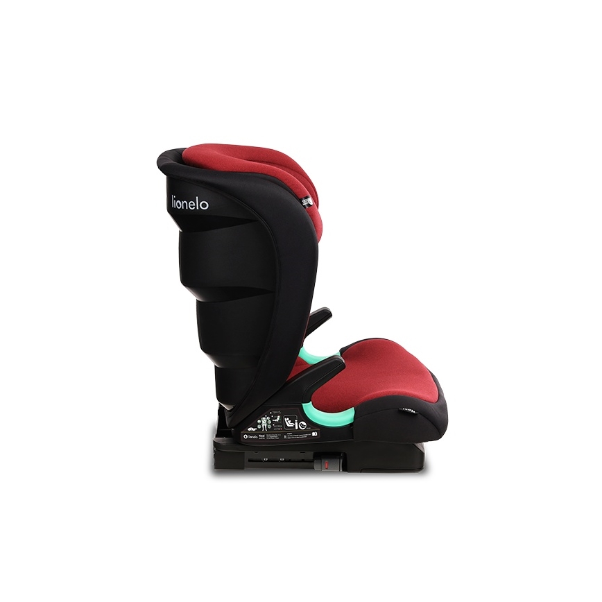Lionelo - Avtosedež NEAL i-Size 100-150 cm bordo