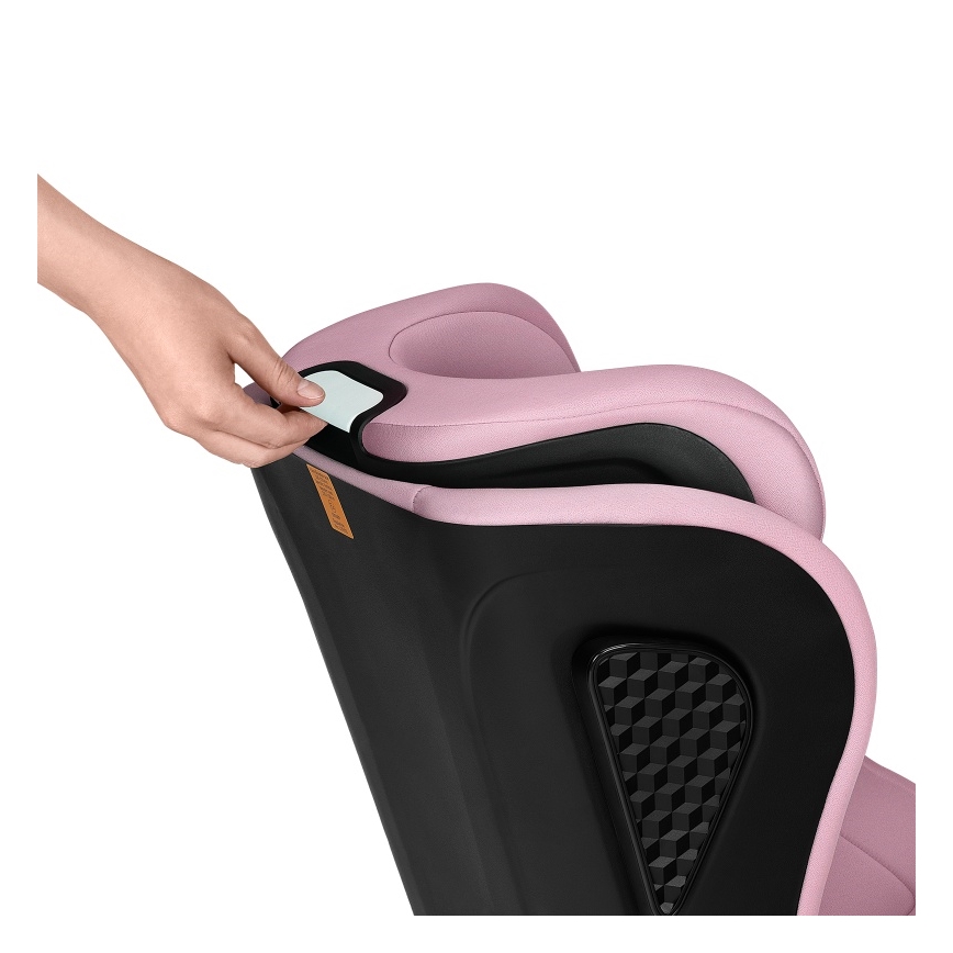 Lionelo - Avtosedež NEAL i-Size 100-150 cm Pink Lilac
