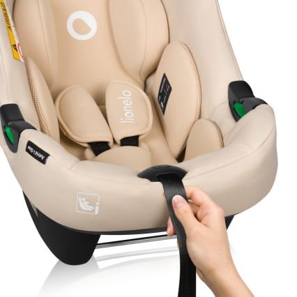 Lionelo - Avtosedež z bazo ASTRID SET i-Size 40-87 cm peščena