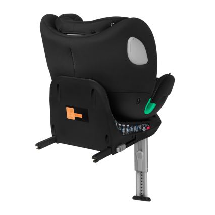 Lionelo - Avtosedež z vrtljivo bazo BRAAM AIR i-Size 40-150 cm v karbonsko črni barvi