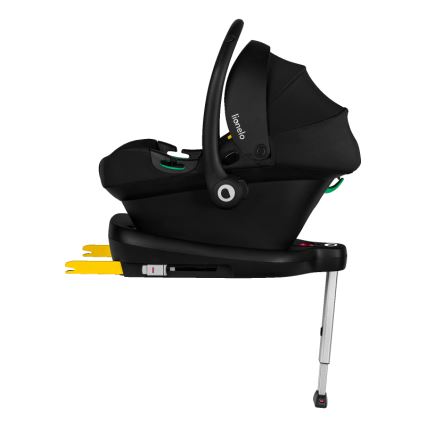 Lionelo - Avtosedež z vrtljivo bazo ASTRID SET i-Size 40-87 cm črno-siv