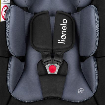 Lionelo - Avtosedež z vrtljivo bazo ASTRID SET i-Size 40-87 cm črno-siv