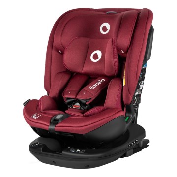 Lionelo - Avtosedež z vrtljivo bazo BASTIAAN i-Size 40-150 cm Bordo