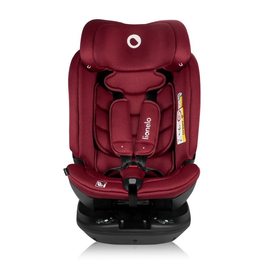 Lionelo - Avtosedež z vrtljivo bazo BASTIAAN i-Size 40-150 cm Bordo