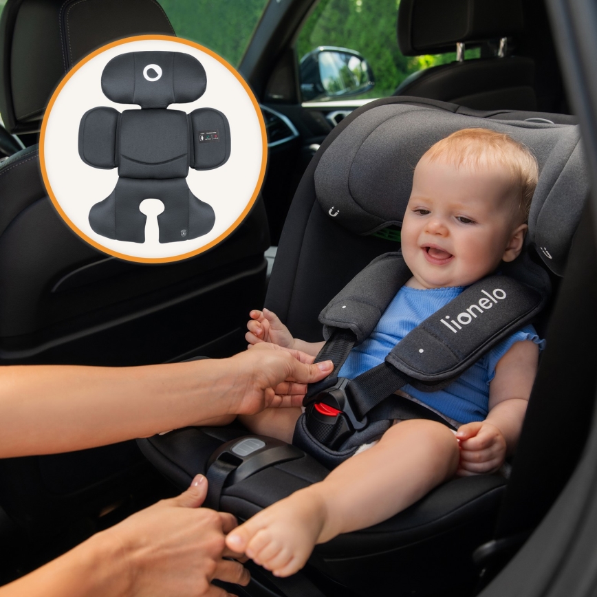 Lionelo - avtosedež z vrtljivo bazo BASTIAAN i-Size 40-150 cm Grey Stone