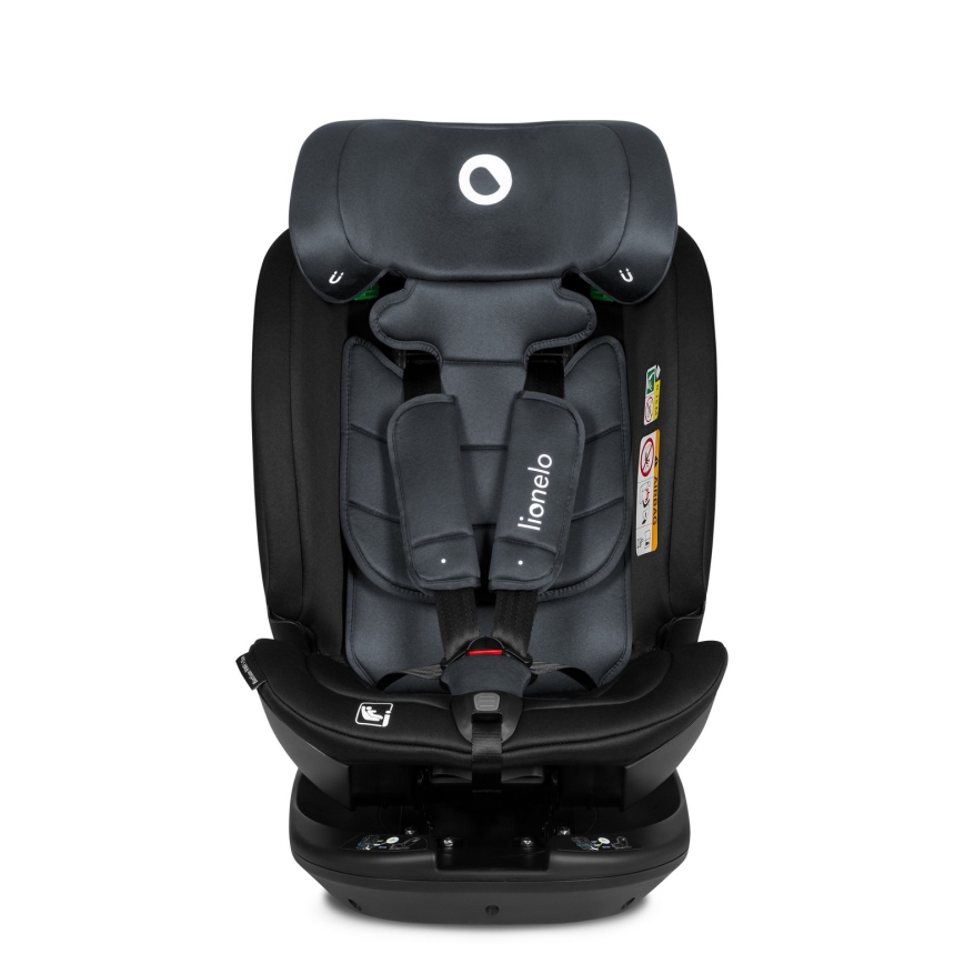 Lionelo - avtosedež z vrtljivo bazo BASTIAAN i-Size 40-150 cm Grey Stone