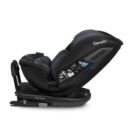 Lionelo - avtosedež z vrtljivo bazo BASTIAAN i-Size 40-150 cm Grey Stone