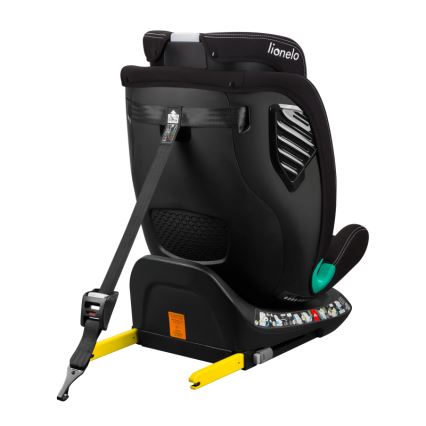 Lionelo - Avtosedež z vrtljivo bazo BASTIAAN ONE i-Size 40-150 cm Black Carbon