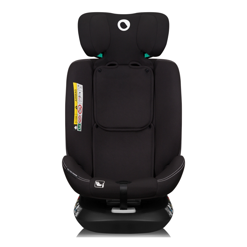 Lionelo - Avtosedež z vrtljivo bazo BASTIAAN ONE i-Size 40-150 cm Black Carbon