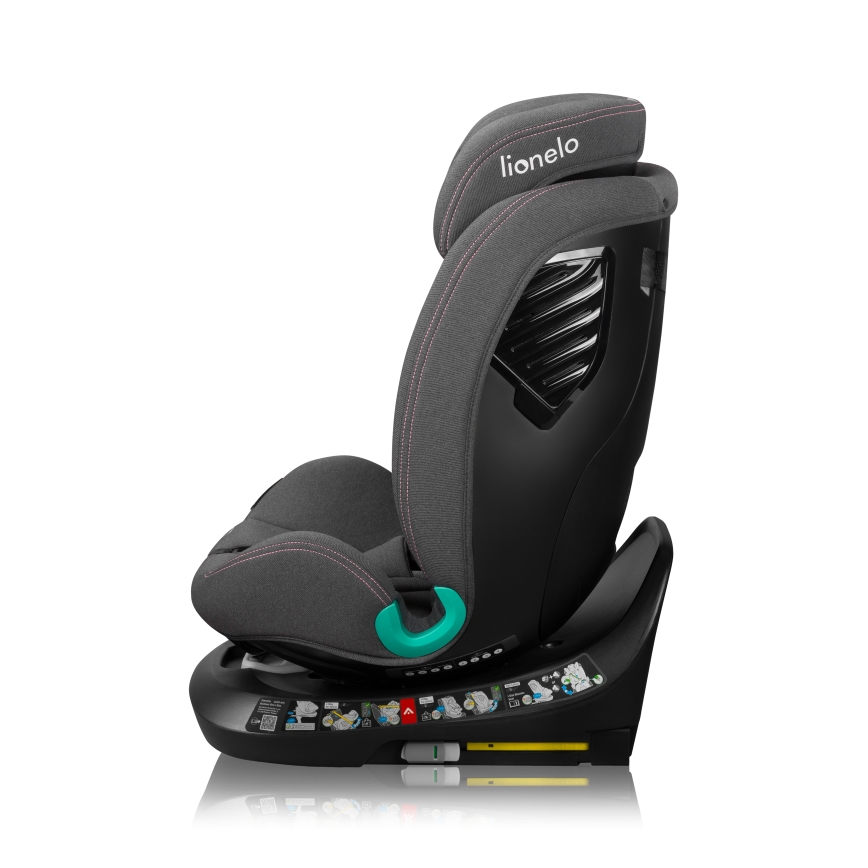 Lionelo - Avtosedež z vrtljivo bazo BASTIAAN ONE i-Size 40-150 cm Rožnata