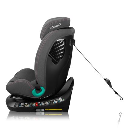 Lionelo - Avtosedež z vrtljivo bazo BASTIAAN ONE i-Size 40-150 cm Rožnata