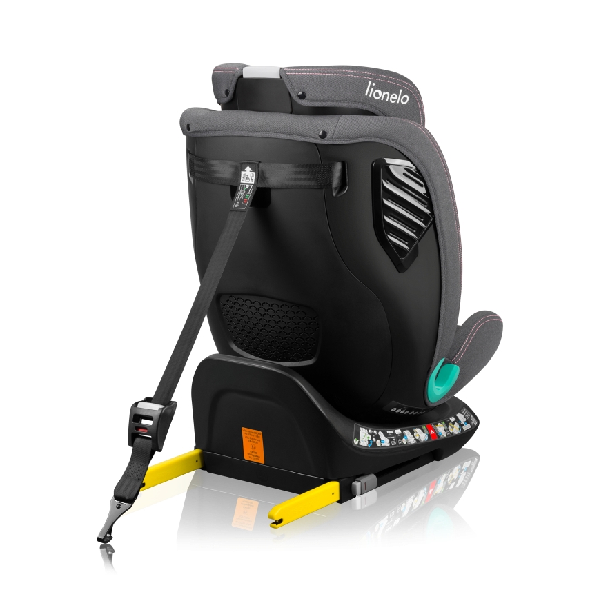 Lionelo - Avtosedež z vrtljivo bazo BASTIAAN ONE i-Size 40-150 cm Rožnata