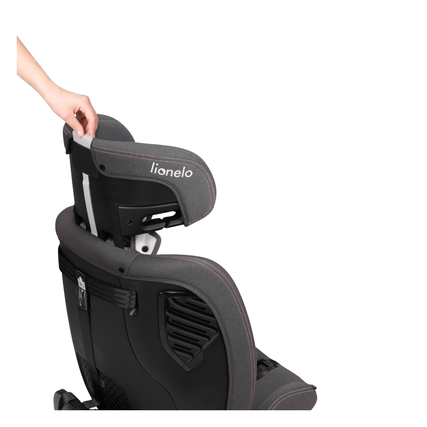 Lionelo - Avtosedež z vrtljivo bazo BASTIAAN ONE i-Size 40-150 cm Rožnata