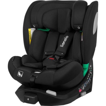 Lionelo - Avtosedež z vrtljivo bazo BRAAM AIR i-Size 40-150 cm v karbonsko črni barvi