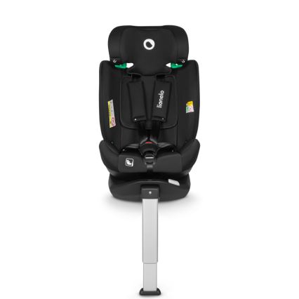 Lionelo - Avtosedež z vrtljivo bazo BRAAM i-Size 40-150 cm črn karbon