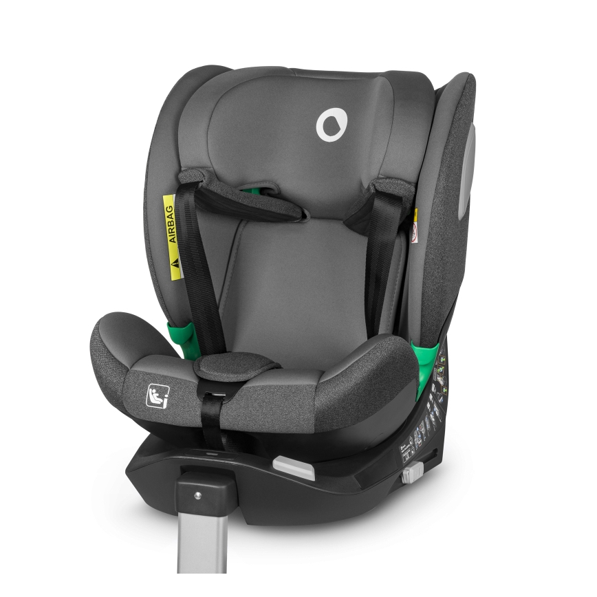 Lionelo - avtosedež z vrtljivo bazo BRAAM i-Size 40-150 cm kamnato siva