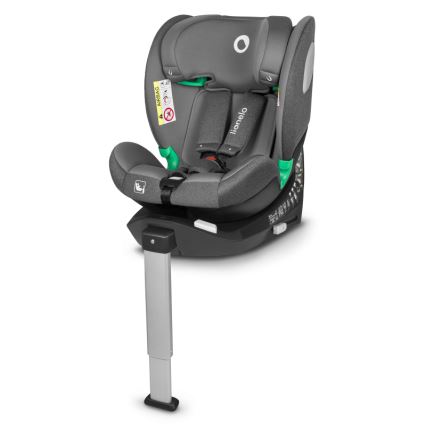 Lionelo - avtosedež z vrtljivo bazo BRAAM i-Size 40-150 cm kamnato siva