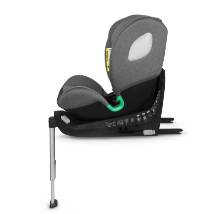 Lionelo - avtosedež z vrtljivo bazo BRAAM i-Size 40-150 cm kamnato siva