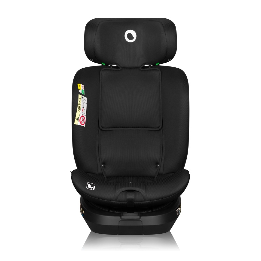 Lionelo - Avtosedež z vrtljivo bazo BRAVE i-Size 40-150 cm Black Carbon