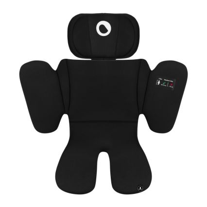 Lionelo - Avtosedež z vrtljivo bazo BRAVE i-Size 40-150 cm Black Carbon