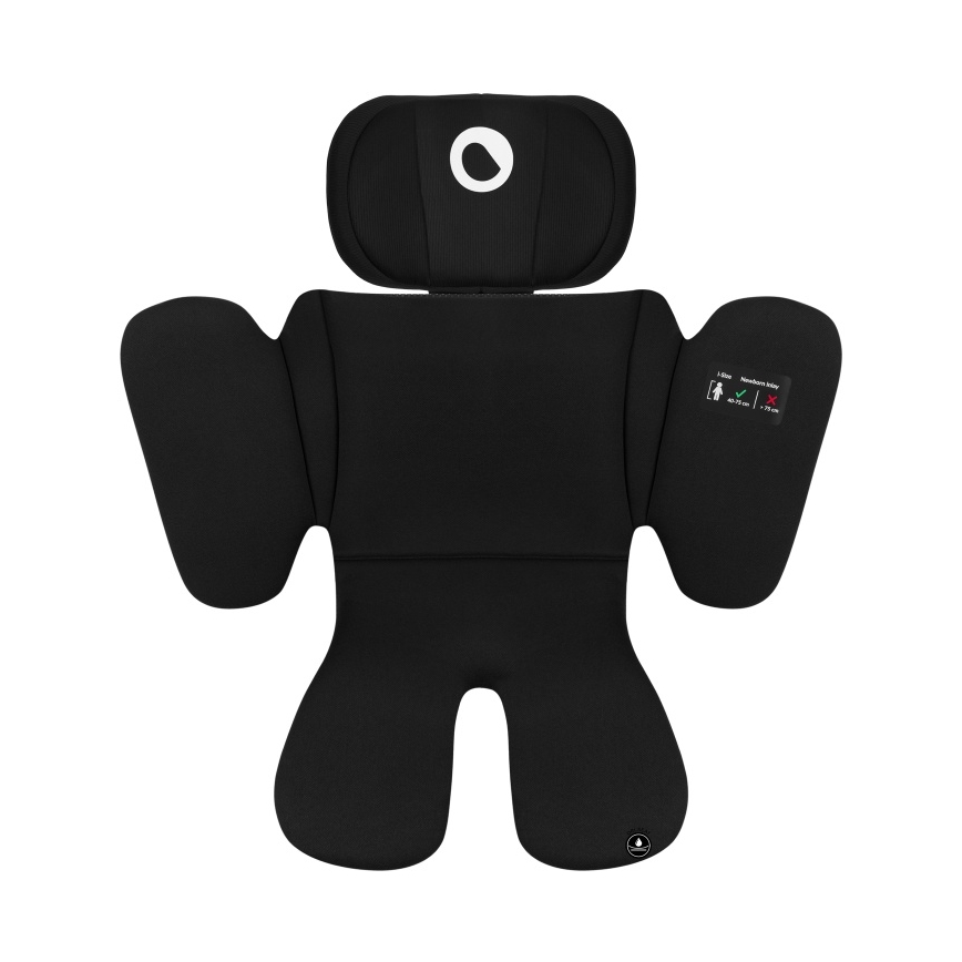 Lionelo - Avtosedež z vrtljivo bazo BRAVE i-Size 40-150 cm Black Carbon