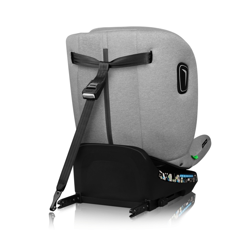 Lionelo - Avtosedež z vrtljivo bazo BRAVE i-Size 40-150 cm Grey Stone