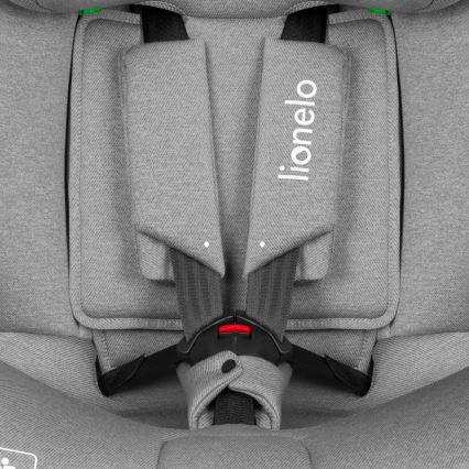 Lionelo - Avtosedež z vrtljivo bazo BRAVE i-Size 40-150 cm Grey Stone