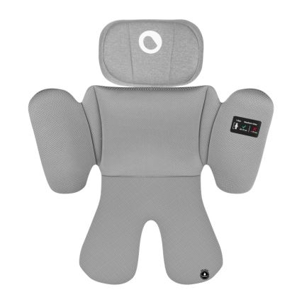 Lionelo - Avtosedež z vrtljivo bazo BRAVE i-Size 40-150 cm Grey Stone