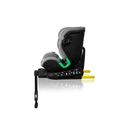 Lionelo - Avtosedež z vrtljivo bazo HARMONY i-Size 40-150 cm črna/siva