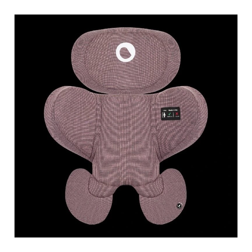 Lionelo - Avtosedež z vrtljivo bazo HARMONY i-Size 40-150 cm roza