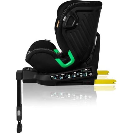Lionelo - Avtosedež z vrtljivo bazo HARMONY i-Velikost 40-150 cm črna