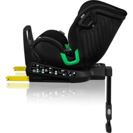 Lionelo - Avtosedež z vrtljivo bazo HARMONY i-Velikost 40-150 cm črna