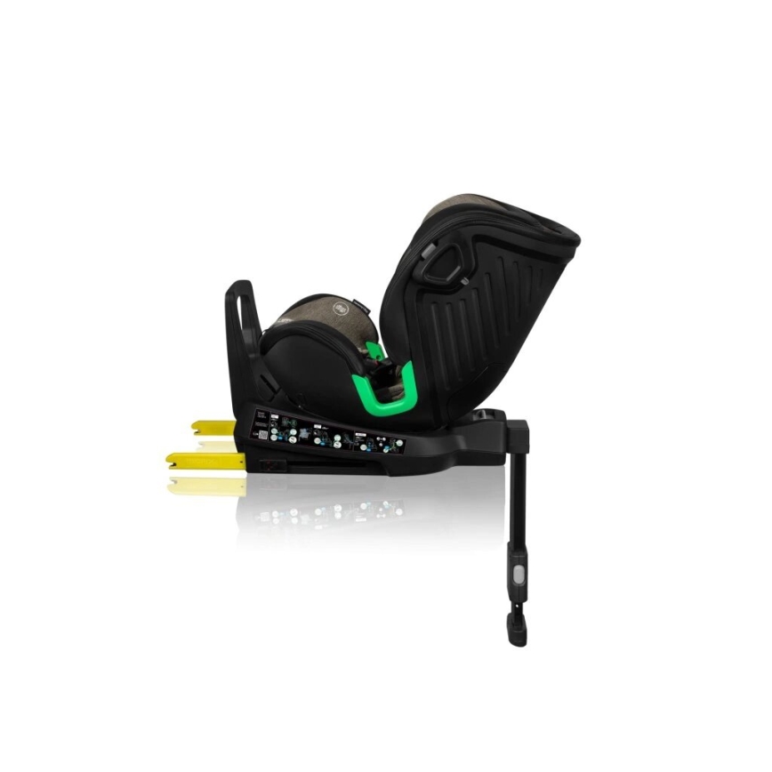 Lionelo - Avtosedež z vrtljivo bazo HARMONY i-Velikost 40-150 cm črna/oliva