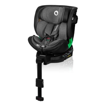 Lionelo - Avtosedež z vrtljivo bazo HARMONY i-Velikost 40-150 cm črna/siva