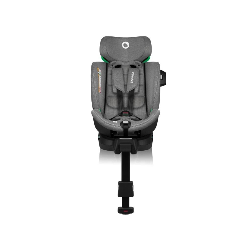 Lionelo - Avtosedež z vrtljivo bazo HARMONY i-Velikost 40-150 cm črna/siva