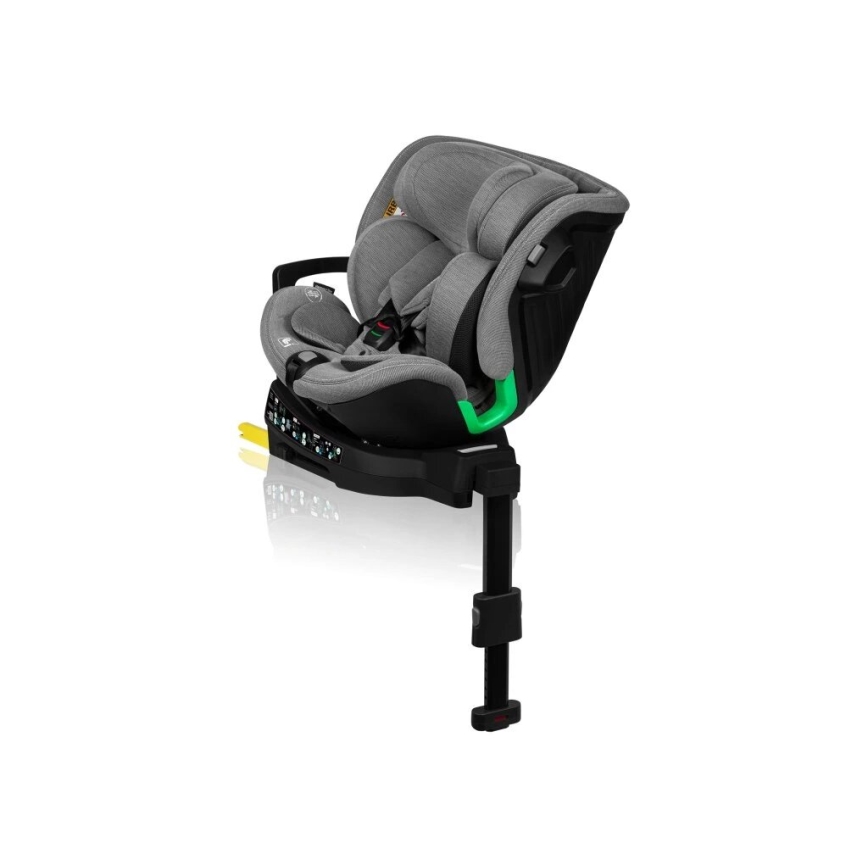 Lionelo - Avtosedež z vrtljivo bazo HARMONY i-Velikost 40-150 cm črna/siva
