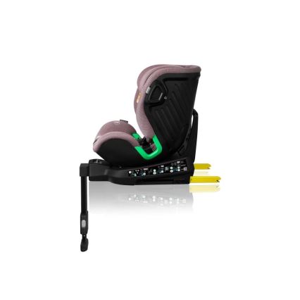 Lionelo - Avtosedež z vrtljivo bazo HARMONY i-Velikost 40-150 cm roza