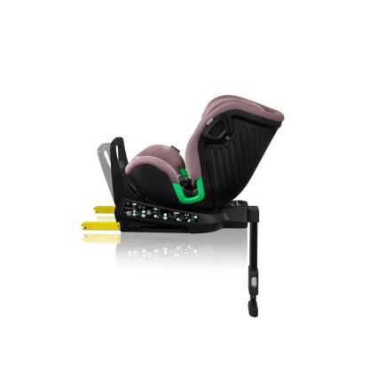 Lionelo - Avtosedež z vrtljivo bazo HARMONY i-Velikost 40-150 cm roza