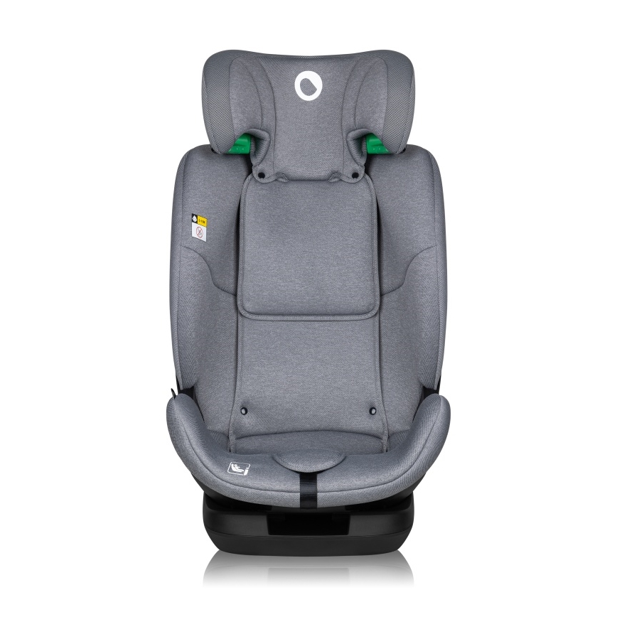 Lionelo - Avtosedež z vrtljivo bazo LAVENDER i-Size 76-150 cm kamnito siva