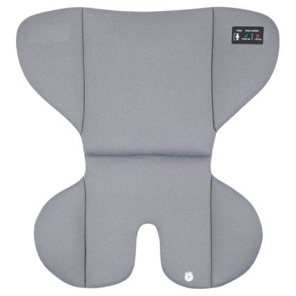 Lionelo - Avtosedež z vrtljivo bazo LAVENDER i-Size 76-150 cm kamnito siva