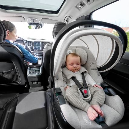 Lionelo - avtosedež z vrtljivo bazo MOXIE SET i-Size 40-87 cm Beige Sand