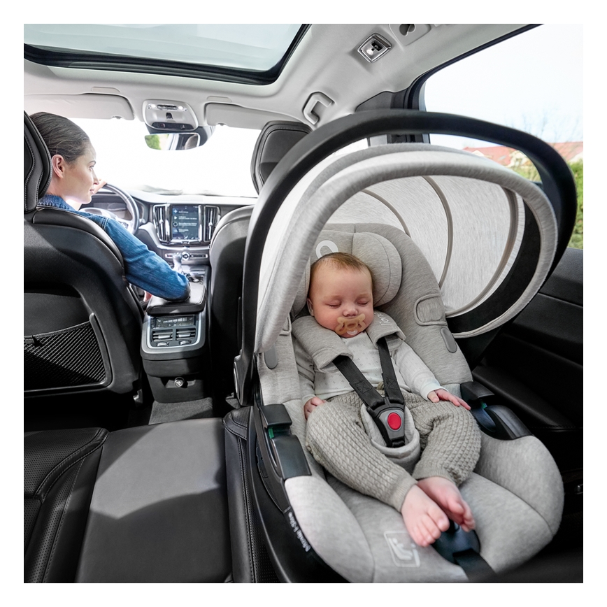 Lionelo - avtosedež z vrtljivo bazo MOXIE SET i-Size 40-87 cm Beige Sand