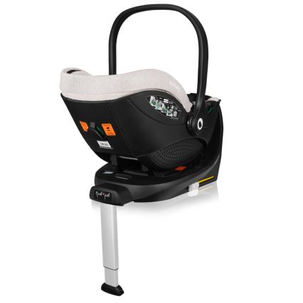 Lionelo - avtosedež z vrtljivo bazo MOXIE SET i-Size 40-87 cm Beige Sand