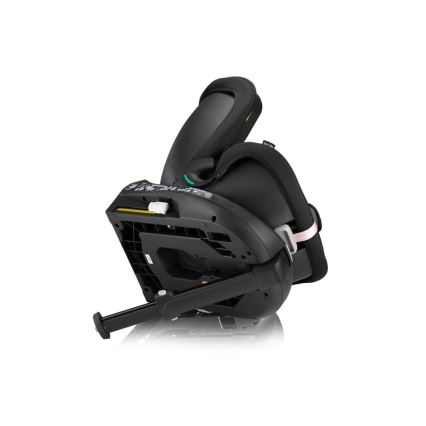 Lionelo - avtosedež z vrtljivo bazo NAVY i-Size 40-150 cm črna/rožnata