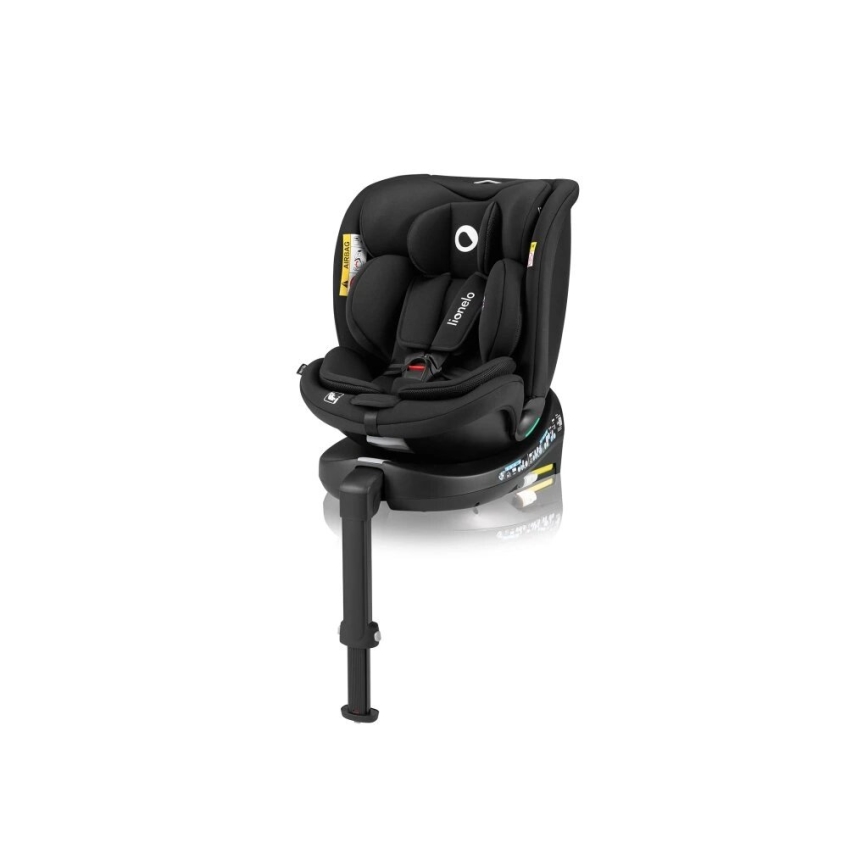 Lionelo - Avtosedež z vrtljivo bazo NAVY i-Velikost 40-150 cm črna