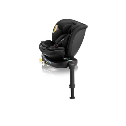 Lionelo - Avtosedež z vrtljivo bazo NAVY i-Velikost 40-150 cm črna