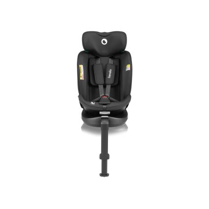Lionelo - Avtosedež z vrtljivo bazo NAVY i-Velikost 40-150 cm črna