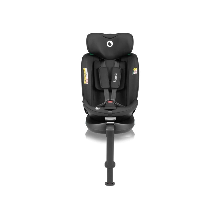 Lionelo - Avtosedež z vrtljivo bazo NAVY i-Velikost 40-150 cm črna