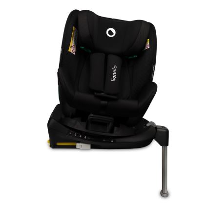 Lionelo - Avtosedež z vrtljivo bazo ANTOON PLUS i-Size 40-105 cm Črni Oniks
