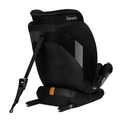 Lionelo - Avtosedež z vrtljivo osnovo LAVENDER i-Size 76-150 cm Black Carbon